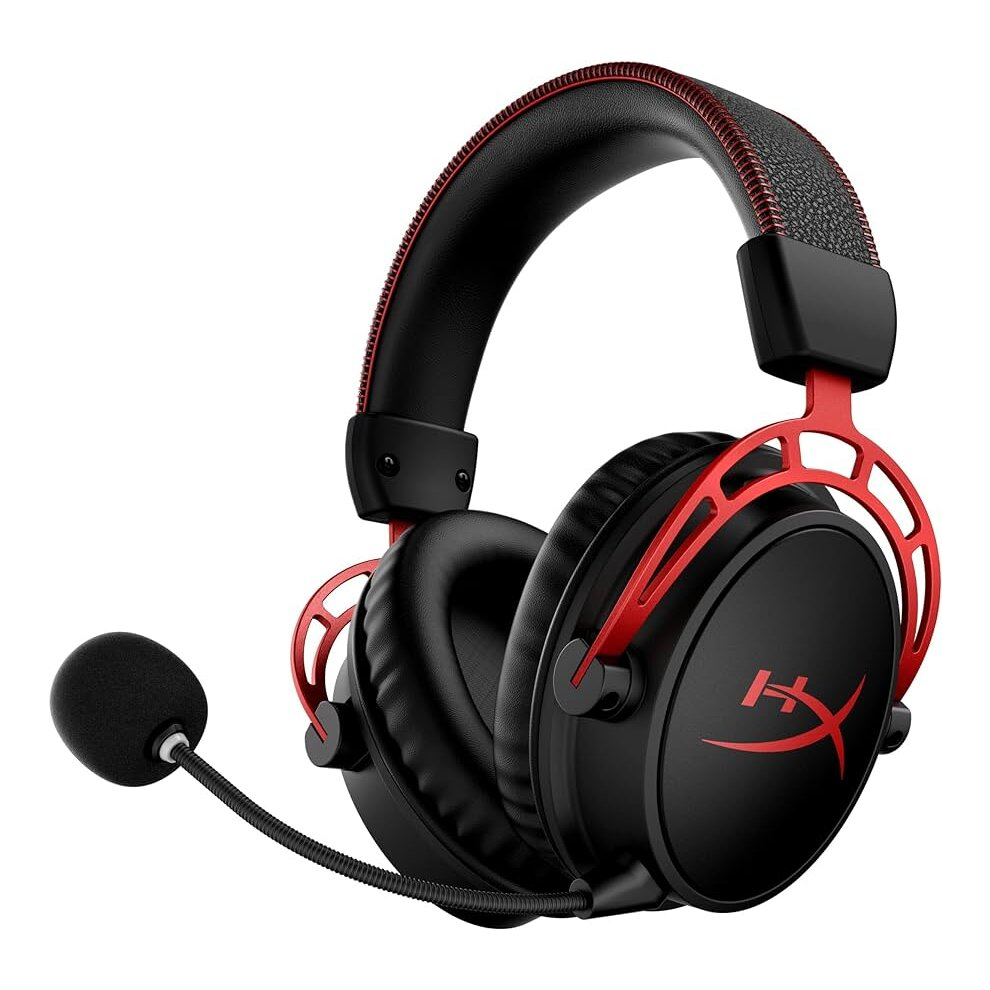 Hyperx Cloud Alpha Wireless Gaming Headset (Hhsa1-Dh-Bk/G, ) Black