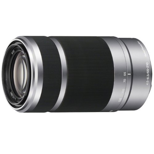 Sony Sony Sony E 55-210mm F4.5-6.3 OSS (SEL55210, Λιανική Συσκευασία, Ασημί)