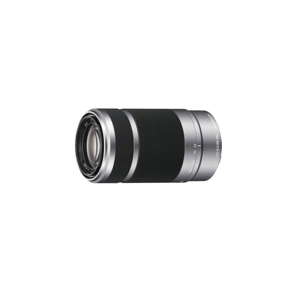 Sony Sony E 55-210mm F4.5-6.3 OSS (SEL55210, Retail Packing, Silver)