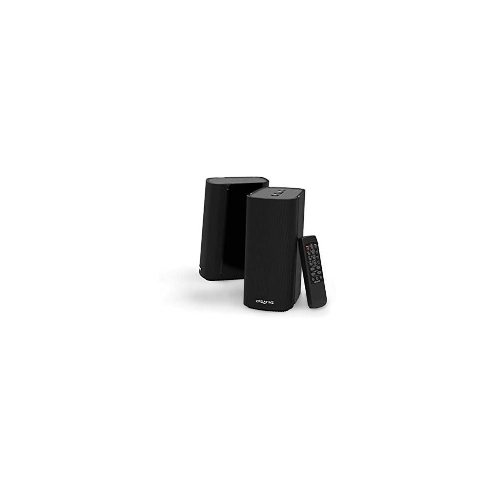 Creative T100 Compact Hi-Fi 2.0 Desktop Speakers For Computers And Laptops 5060229228406