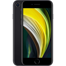 Apple iPhone SE 2020 (A2296, MXD02ZP/A, International/CN Spec, 128GB, Black) Mobile Phone - Refurbished