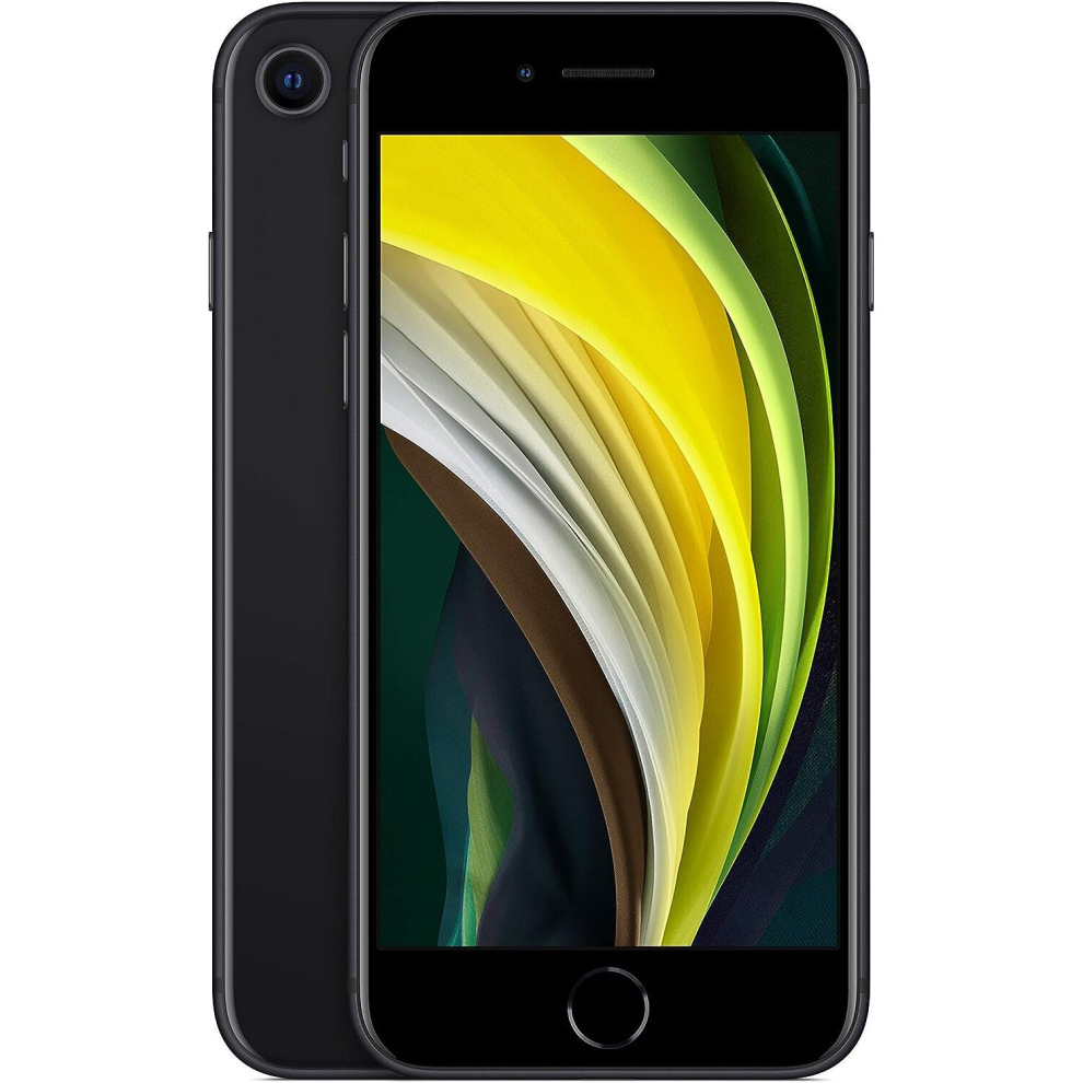Apple iPhone SE 2020 (A2296, MXD02ZP/A, International/CN Spec, 128GB, Black) Mobile Phone