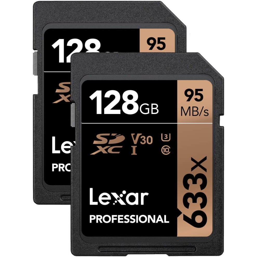 Lexar Professional 633x SD (128GB, LSD128CB633)