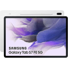 Samsung Galaxy Tab S7 FE (T736B, 5G) (64GB/4GB, Mystic Silver) - Refurbished