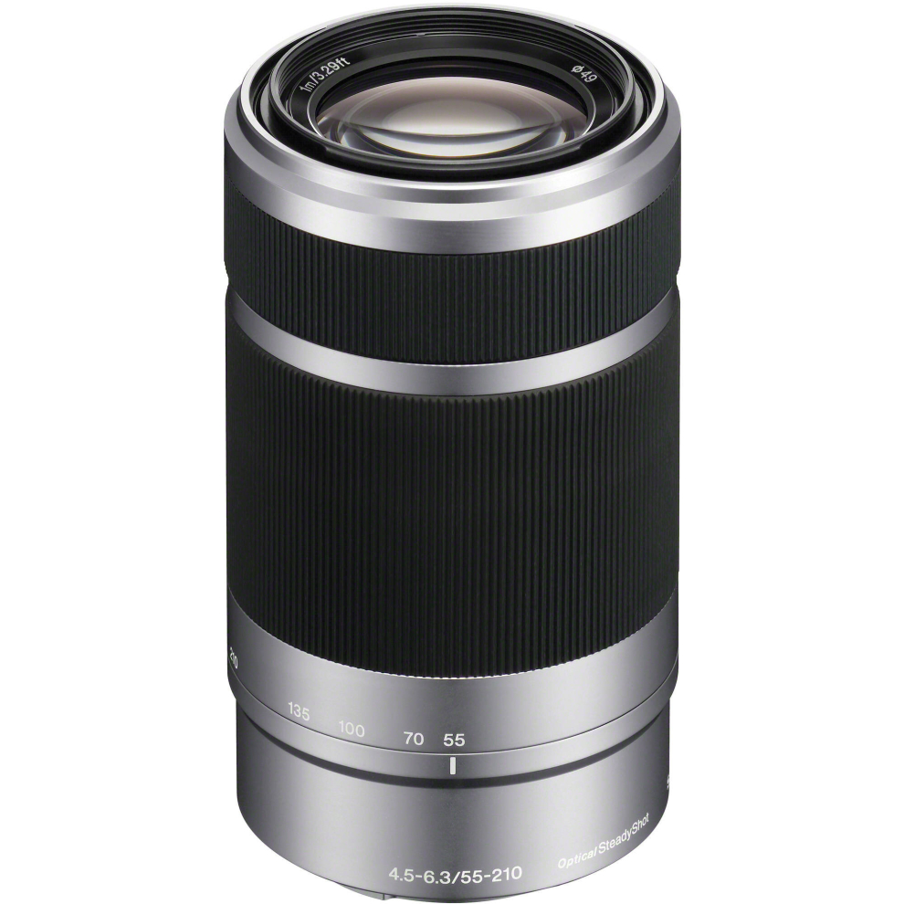 Sony E 55-210Mm F4.5-6.3 Oss (Silver) Silver