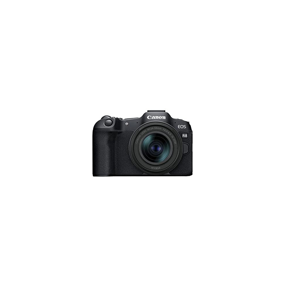 Canon EOS R8 avec l'objectif RF 24-50 F/4.5-6.3 IS STM