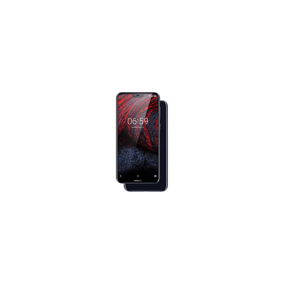 Nokia 6.1 Plus Ta-1116 Ds (64Gb/4Gb, English Box) Blue