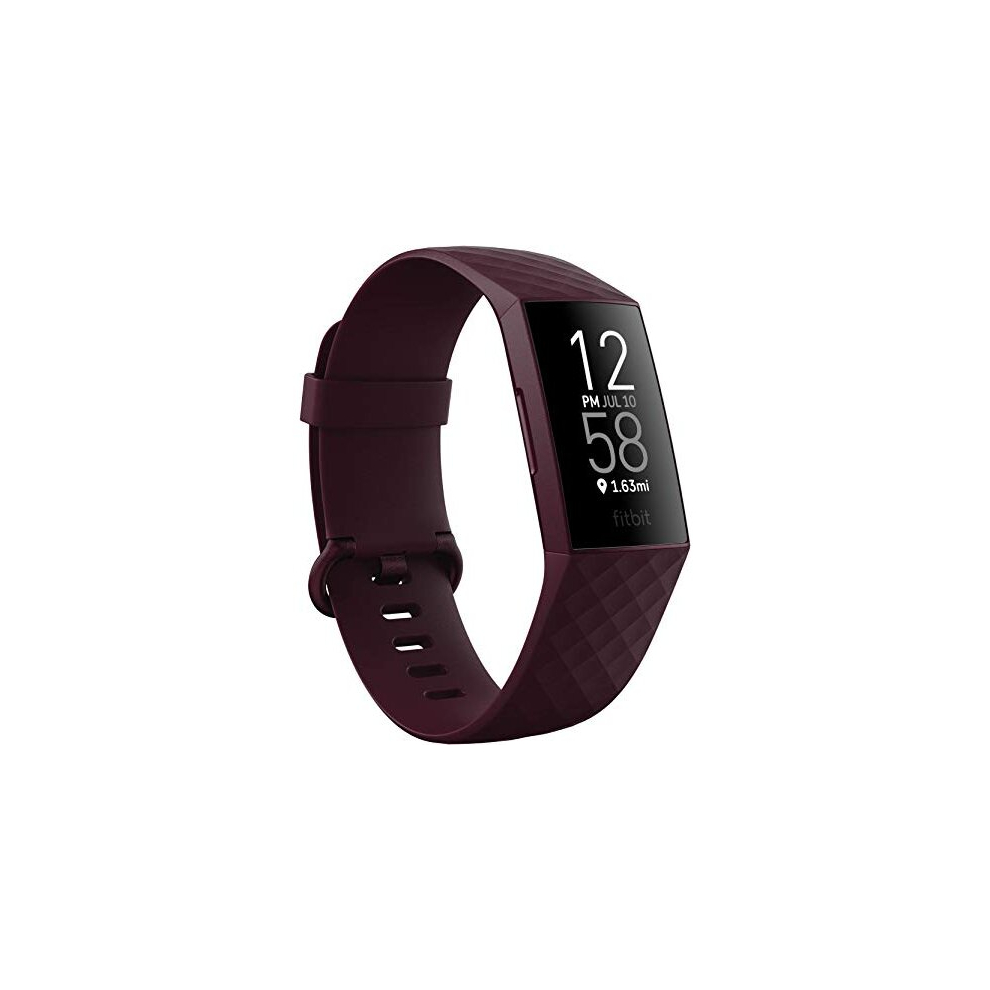 Fitbit Charge 4 Fitness Wristband (Rosewood) Smart Bracelet