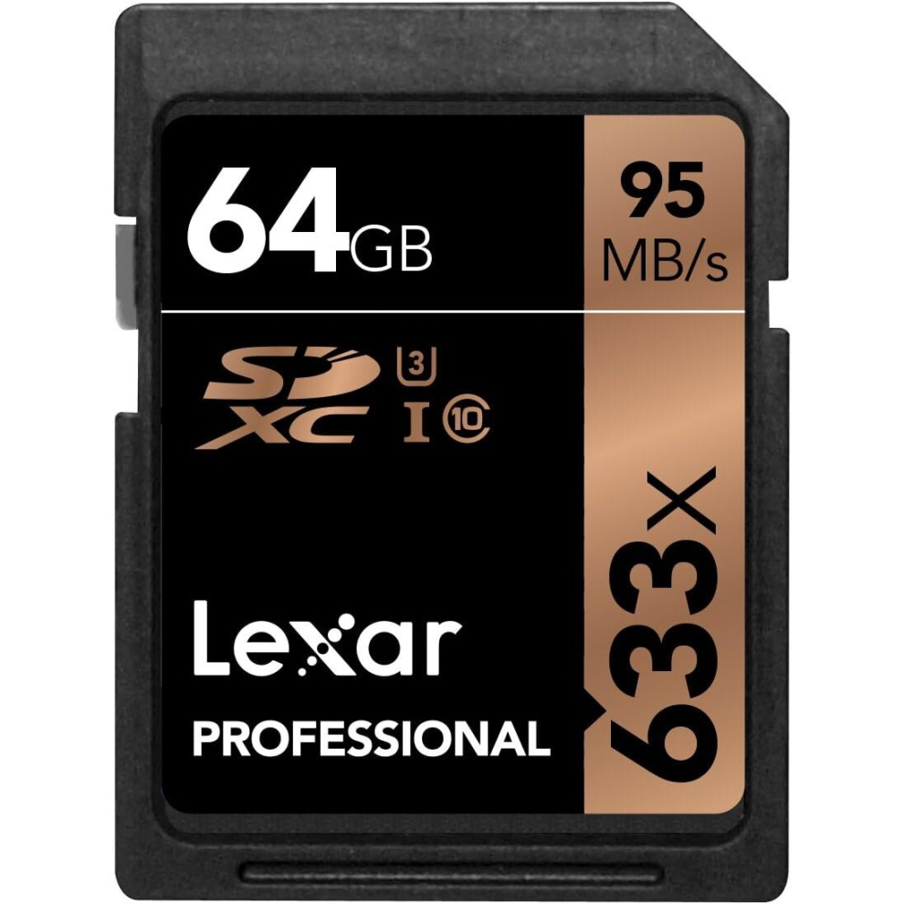 Lexar Professional 633x SD (64GB, LSD64GCB633)