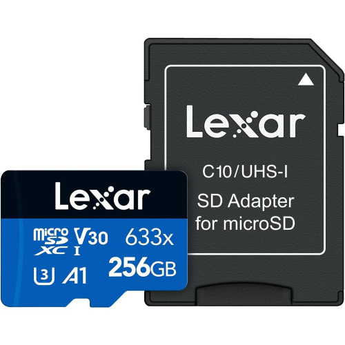 Lexar Lexar High Performance 633x MicroSD (256GB, LSDMI256BB633A)