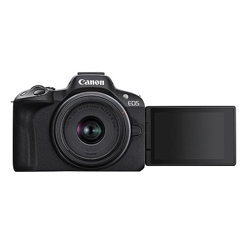 Canon Hybride camera - Canon - EOS R50 - 24,2 MP - Touchscreen - 4K Ultra HD