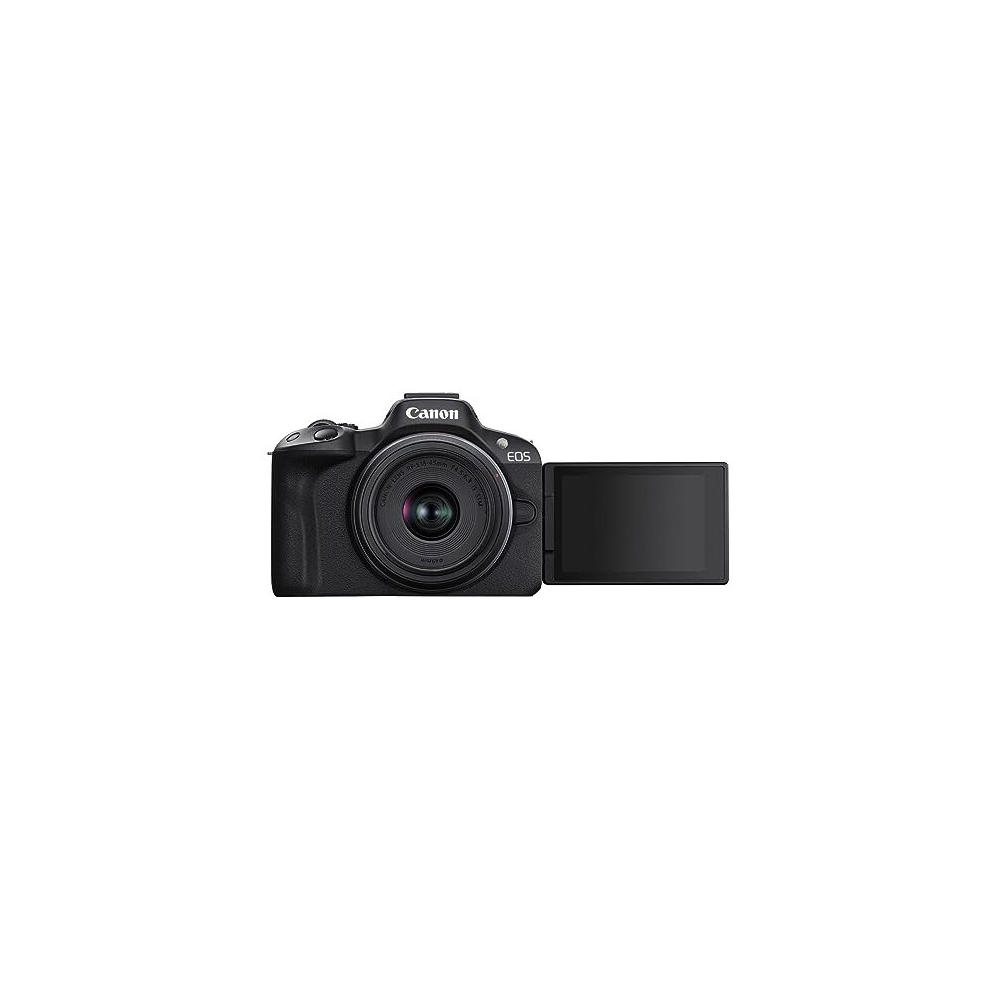 Canon Eos R50 Kit With (Rf 18-45Mm + Rf 55-210Mm ) (Black) Black