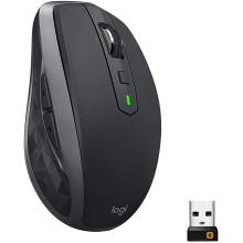 Logitech MX Anywhere 2S Wireless Mouse (Black, 910-006285)