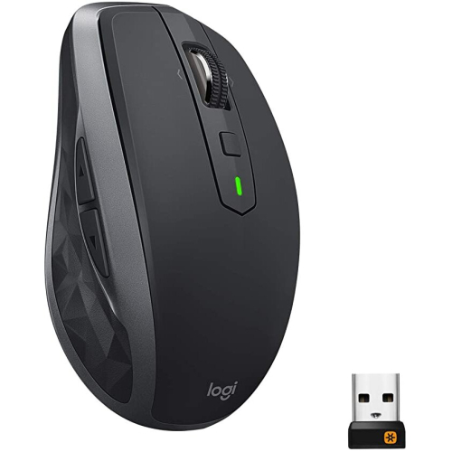 Logitech Logitech MX Anywhere 2S Wireless Mouse (Black, 910-006285)