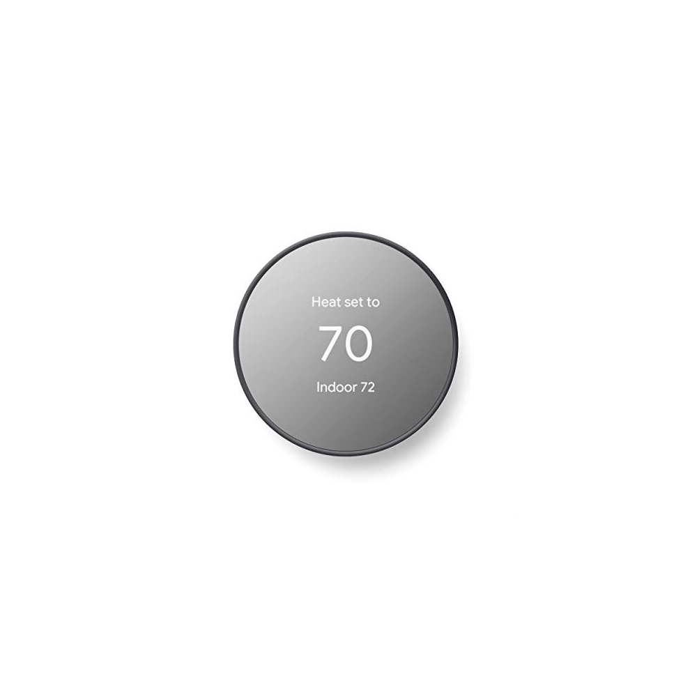 Google Nest Thermostat (Charcoal, GA02081)