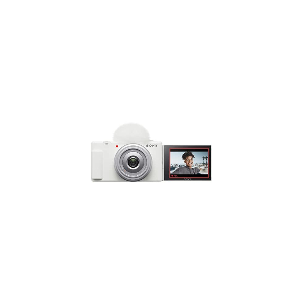 Sony ZV-1F Vlogging Camera (White)