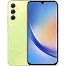 Samsung Galaxy A34 (A346E DSN) (128GB+6GB, Awesome Lime) - Refurbished