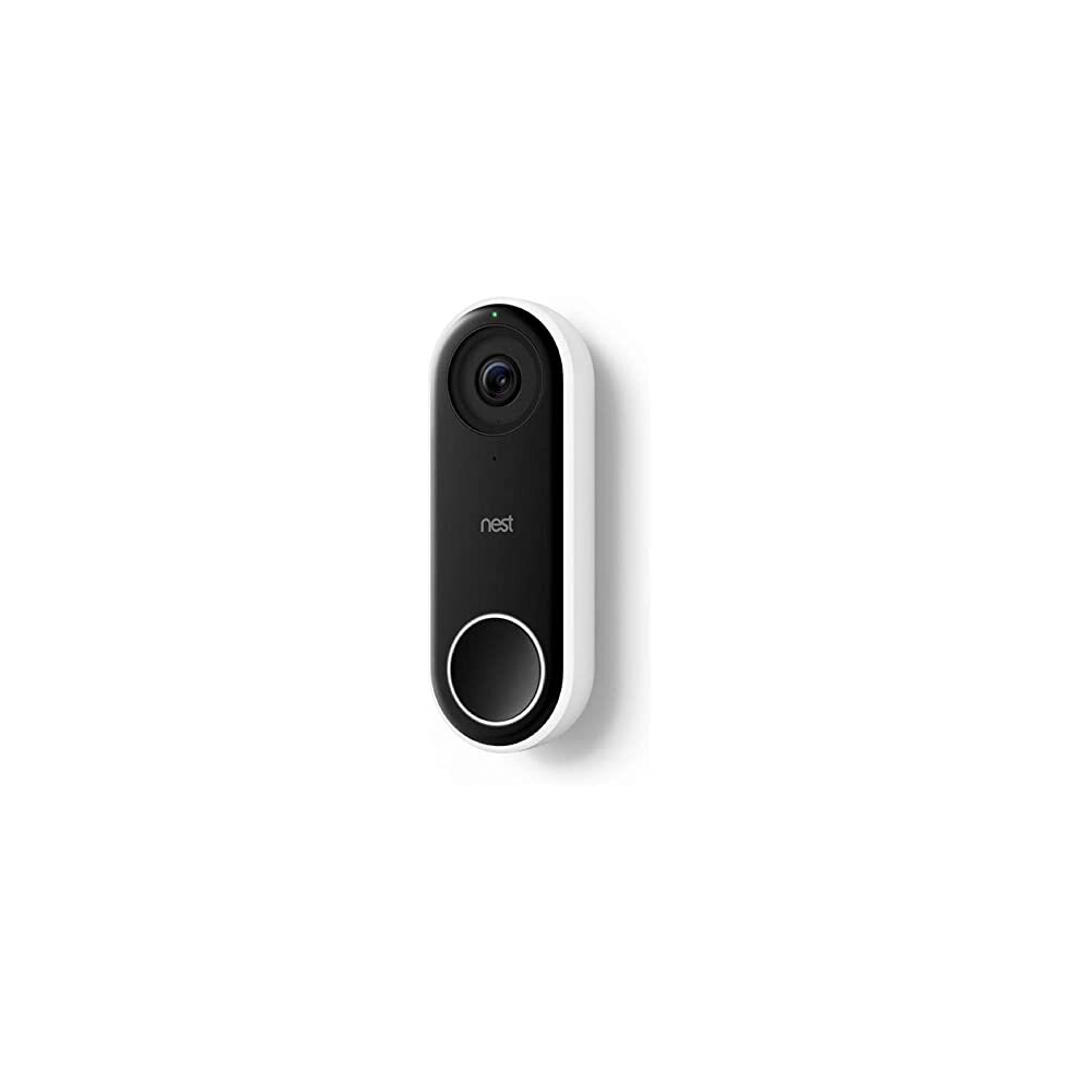 Google Nest Hello Smart Wi-Fi Video Doorbell Charcoal