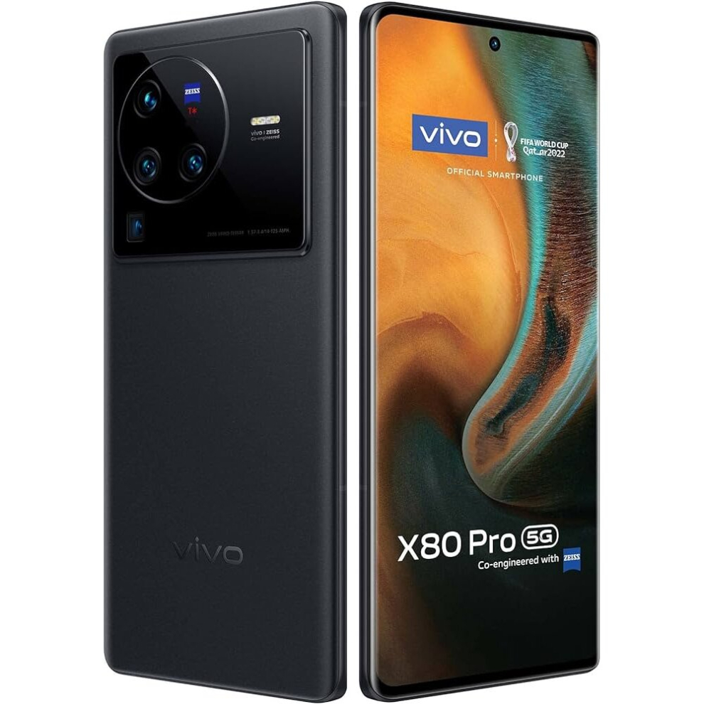 Vivo X80 Pro (Global) (256GB+12GB, Cosmic Black)