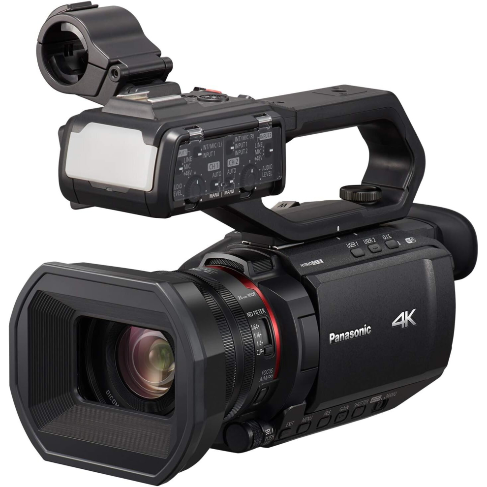 Panasonic HC-X2000 UHD 4K 3G-SDI/HDMI Pro Camcorder