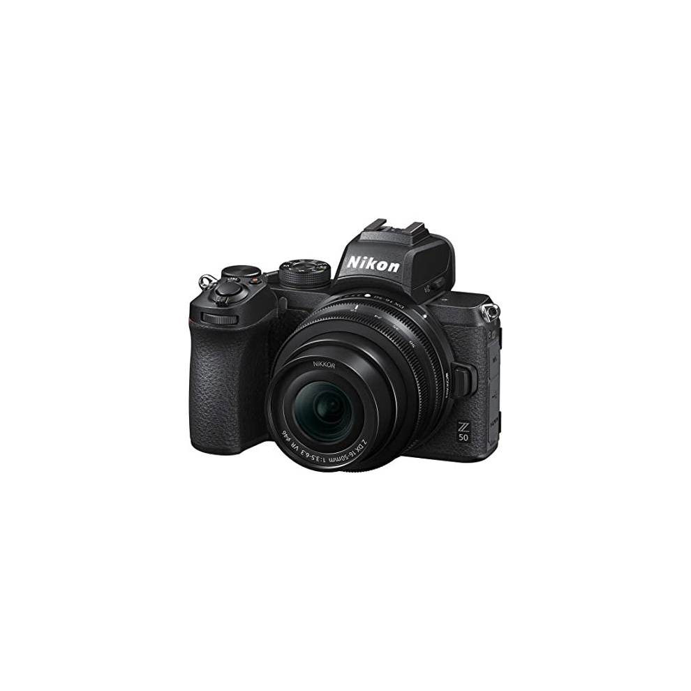 Nikon Z50 Twin Kit (Z DX 16-50mm F/3.5-6.3 VR, Z DX 50-250 F/4.5-6.3 VR) Mirrorless Camera