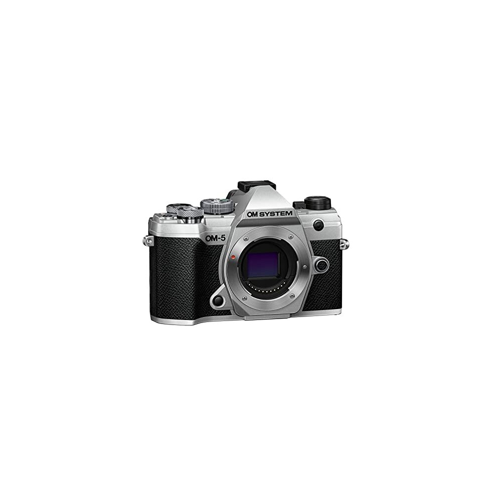 OM SYSTEM OM-5 Mirrorless Digital Camera Body - Silver - Image 3