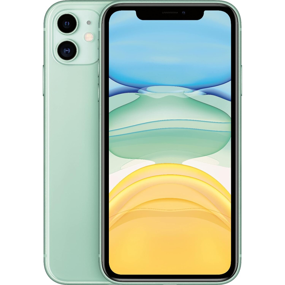 Apple iPhone 11 A2221 International/CN version (128GB, Green, MWM62J/A) Mobile Phone