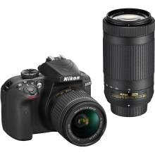 Nikon D3400 Kit (AF-P 18-55mm VR) Black DSLR