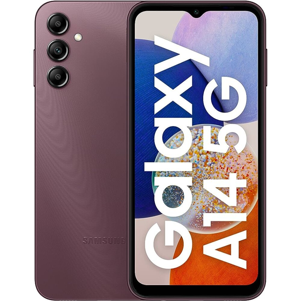 Samsung Galaxy A14 A146p Dsn (5G) (64Gb+4Gb, Dark ) Red