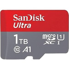 Sandisk microSDXC Ultra A1 (No Adapter) (1TB, SDSQUAC-1TB-GN6MN)