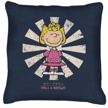 Sally Brown Retro Japanese Peanuts Cushion 18"x18"