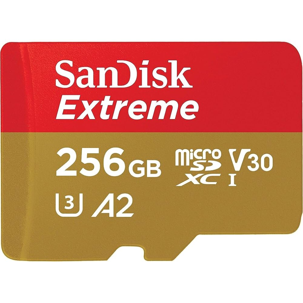 Sandisk microSDXC Extreme (256GB, SDSQXAV-256GB)