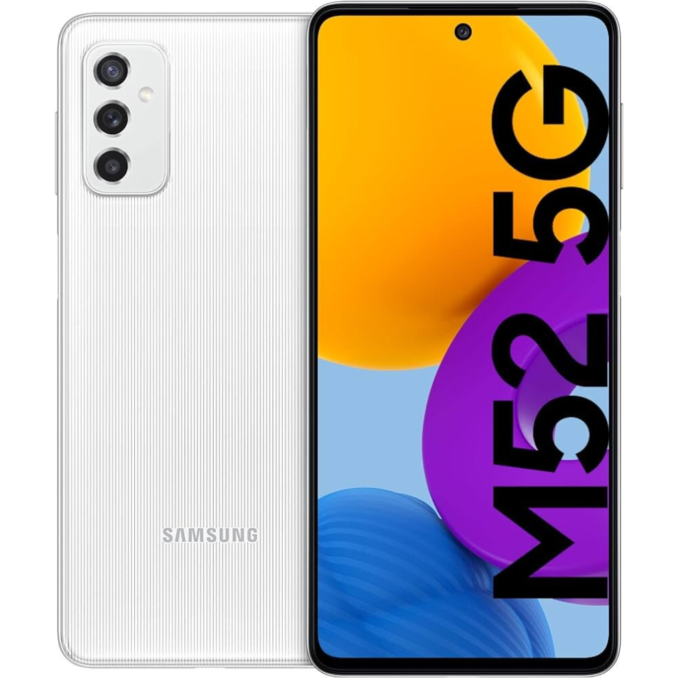 Samsung Galaxy M52 M526BR DS 5G (128GB/8GB, White)