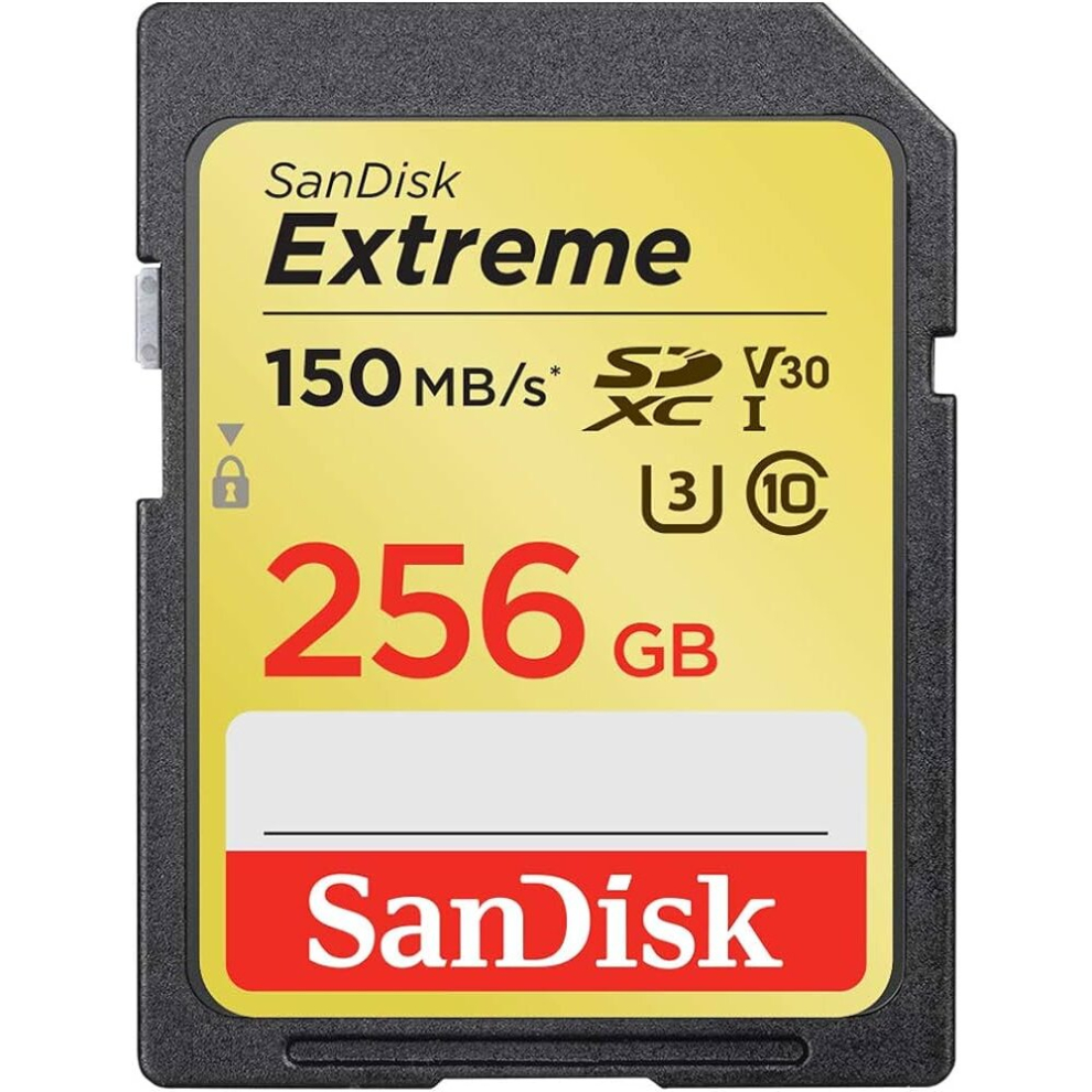 Sandisk Sd Extreme Class 10 Uhsi (256Gb, Sdsdxvv-256G-Gncin)