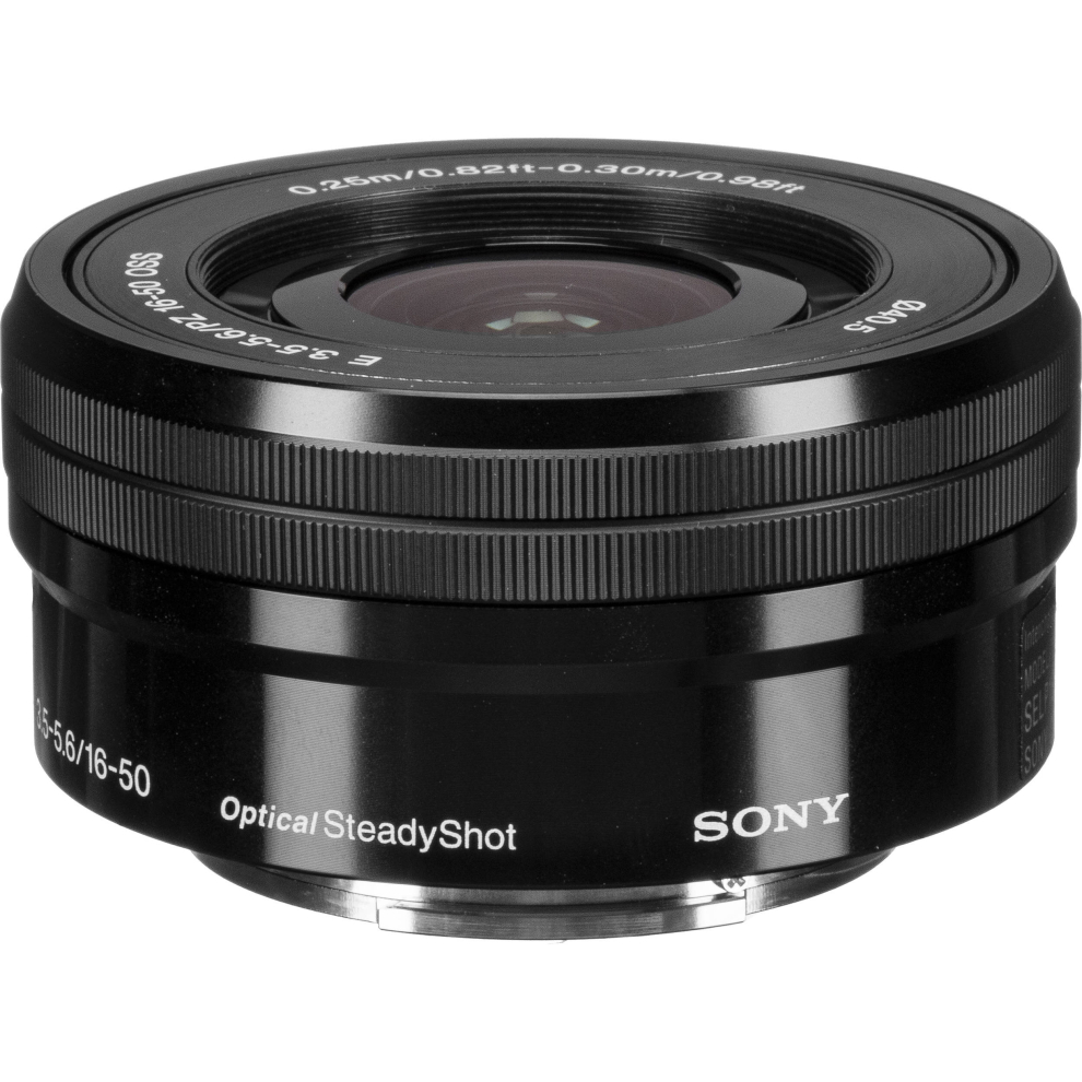 Sony Sony 16-50mm F3.5-5.6 PZ OSS (SELP1650, Silver, No Packing)