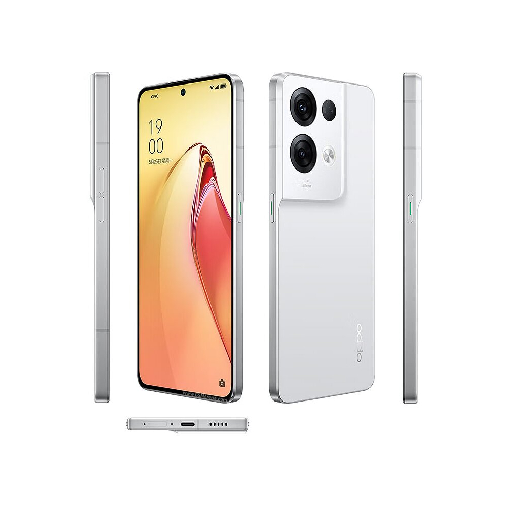 OPPO Reno 8 Pro+ 5G (256GB+12, Silver, Global version)