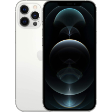 Apple iPhone 12 Pro Max A2412 (International/CN version, 128GB, Silver) Mobile Phone - Refurbished