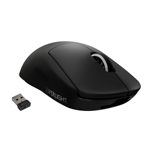 Logitech Logitech G PRO X Superlight Wireless Gaming Mouse (Black, 910-005882)