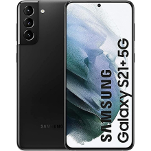 Samsung Galaxy S21+ G996B-DS (5G) (128GB/8GB, Phantom Black) - Refurbished