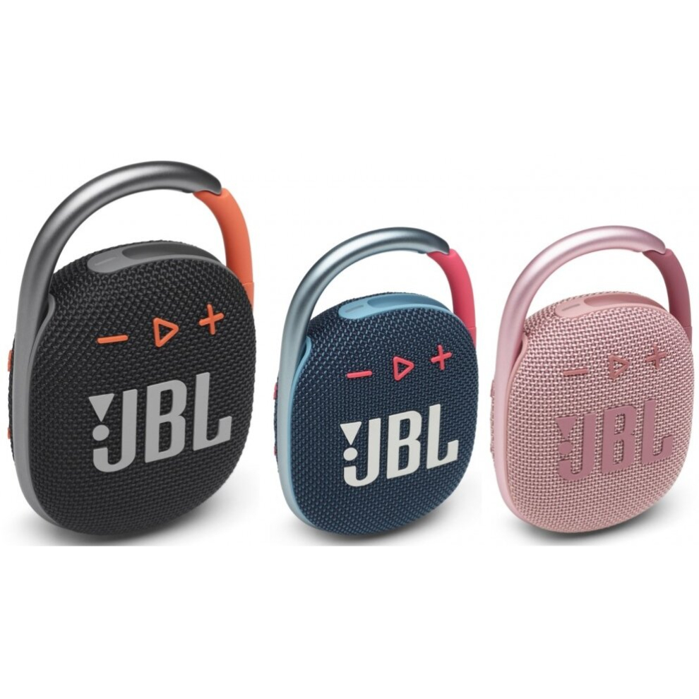 JBL Clip 4 Portable Bluetooth Speaker (Black)