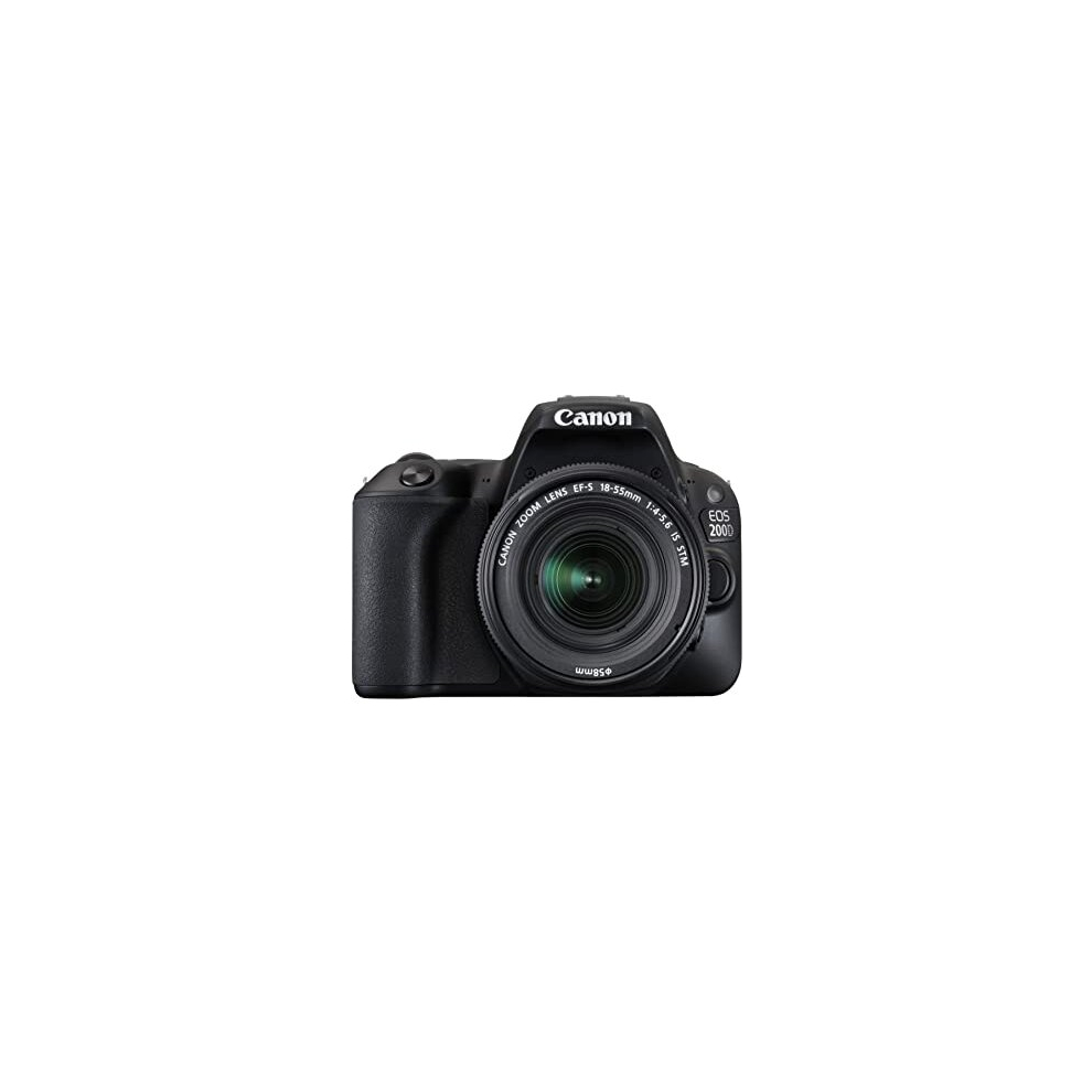 Canon Eos 200D Mark Ii Kit (Ef-S 18-55Mm Is Stm) (Black) Black