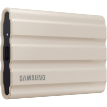 Samsung Portable SSD T7 Shield (2TB, Moonrock Beige, MU-PE2T0K)