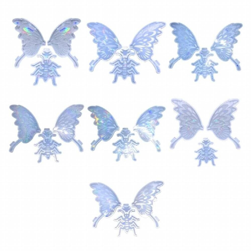 F19D DIY Assembly Butterfly-Mold Light Shadow Wall-Decor Silicone Mold 1