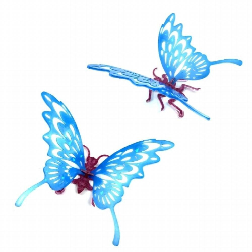 F19D DIY Assembly Butterfly-Mold Light Shadow Wall-Decor Silicone Mold 2