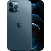 Apple iPhone 12 Pro Max A2412 (International/CN version, 128GB, Pacific Blue) Mobile Phone - Refurbished