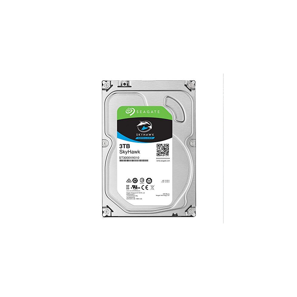 Seagate Skyhawk Surveillance Hard Drive (3TB, ST3000VX010)