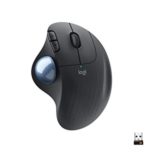 Refurbished Logitech Logitech Ergo M575 Wireless trackball Black