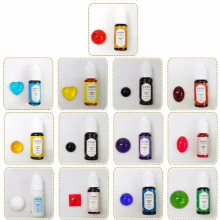 Epoxy Pigment 13 Liquid Epoxy Resin Dye 0.35oz Colorant Highly Concentrated Resin Pigment Flower Favor Resin Craft X4YA