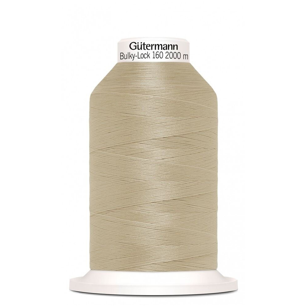 Gutermann Bulky Lock 160 Overlocker Thread 722 - 2000 Metres - each