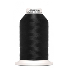 Gutermann Bulky Lock 160 Overlocker Thread 000 Black - 2000 Metres - each